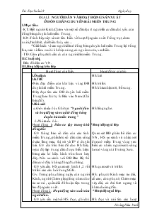 Giáo án Lịch sử, Địa lý - Tuần 28