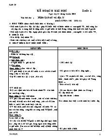 Giáo án Lịch sử lớp 4 cả năm