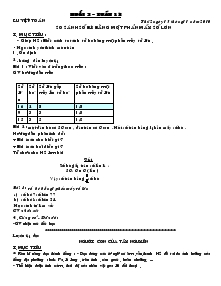 Giáo án Lớp 3 - Năm 2010 - Tuần 13