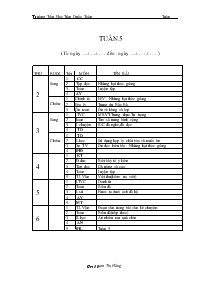 Giáo án lớp 4 - Trường Tiểu Học Trần Quốc Toản