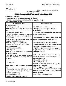 Giáo án lớp 4 tuần 19 - Trường Tiểu học Võ Thị Sáu
