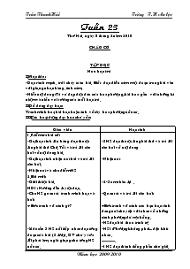 Giáo án lớp 4 tuần 23 chuẩn