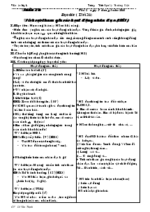 Giáo án lớp 4 tuần 26 - Trường Tiểu học Võ Thị Sáu