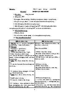 Giáo án lớp 4 - Tuần 4 năm 2006