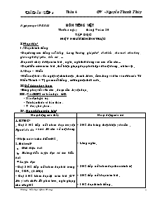 Giáo án lớp 4 tuần 4 - Trường tiểu học Giao Hương