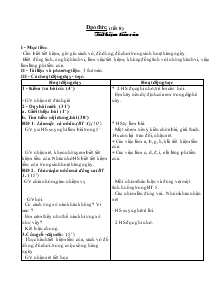 Giáo án lớp 4 tuần 8 - Trường Tiểu học Võ Thị Sáu