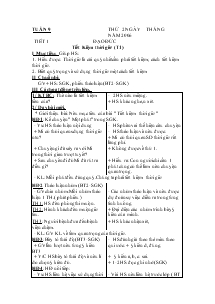 Giáo án lớp 4 - Tuần 9 năm 2006