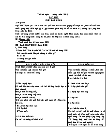 Giáo án lớp 4 tuần thứ 14