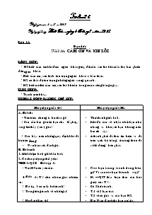 Giáo án lớp 5 (chuẩn kiến thức kĩ năng) - Tuần 26