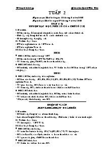 Giáo án lớp 5 (chuẩn kiến thức kĩ năng) - Tuần 2