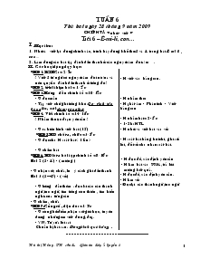 Giáo án Lớp 5 Quyển 2