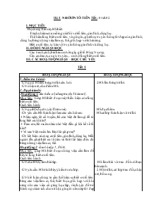 Giáo án môn Đạo Đức 5 - Bài 4: Nhớ ơn tổ tiên