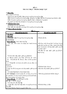 Giáo án môn Đạo Đức khối 4