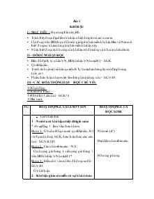 Giáo án môn Địa lý 5 - Bài 3: Khí hậu