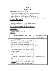 Giáo án môn Địa lý 5 - Bài 4: Sông ngòi