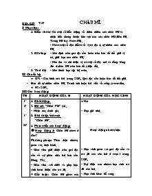 Giáo án môn Địa lý 5 - Tiết 27: Châu Mĩ