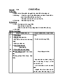 Giáo án môn Địa lý 5 - Tiết 28: Châu mĩ (Tiếp)