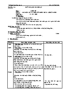 Giáo án môn Địa lý, Lịch sử 4 - Lê Văn Tính - Tuần 21