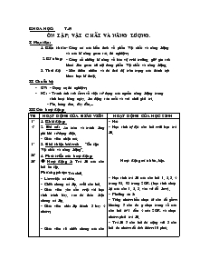 Giáo án môn Khoa học lớp 4 - Tuần 25