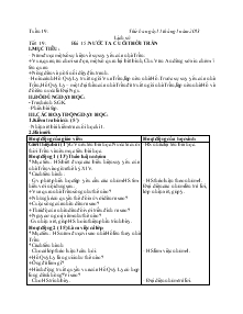 Giáo án môn Lịch sử 4 - Bài 15: Nước ta cuối thời trần