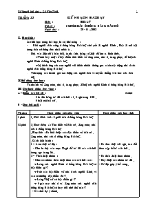 Giáo án môn Lịch sử 4 - Lê Văn Tính - Tuần 13 - Bài 11, 12: Người dân ở đồng bằng Bắc Bộ