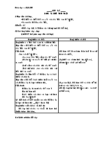 Giáo án môn Lịch sử 4 - Nước ta cuối thời Trần