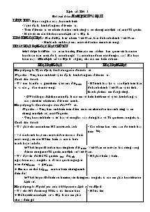 Giáo án môn Lịch sử 4 - Tiết 1 đến tiết 16