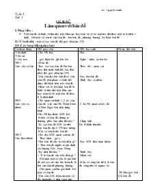 Giáo án môn Lịch sử 4 - Tiết 1 đến tiết 18