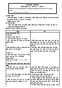 Giáo án môn Lịch sử 4 - Tiết 10: Cuộc kháng chiến chống quân Tống xâm lược lần I (năm 981)