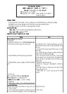 Giáo án môn Lịch sử 4 - Tiết 15: Nhà Trần và việc đắp đê