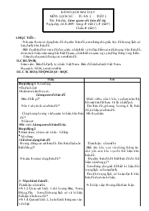 Giáo án môn Lịch sử 4 - Tiết 2: Làm quen với bản đồ (tiếp)