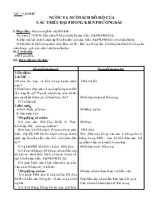 Giáo án môn Lịch sử 4 - Tiết 5: Nước ta dưới ách đô hộ của các triều đại phong kiến phương bắc