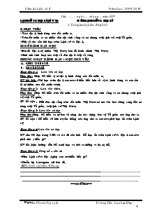 Giáo án môn Lịch sử 4 - Trường Tiểu học Lạc Đạo