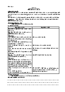 Giáo án môn Lịch sử khối 4 - Bài 1