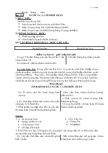 Giáo án môn Lịch sử lớp 4 - Bài 15 đến bài 18