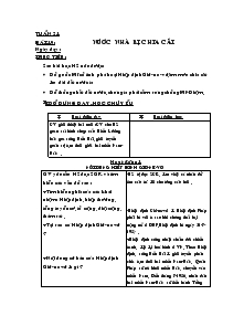 Giáo án môn Lịch sử lớp 5 - Bài 19: Nước nhà bị chia cắt