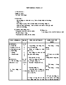 Giáo án môn Thể dục lớp 5 - Tuần 9