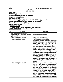 Giáo án môn Thủ công lớp 3 - Tiết 5: Gấp con ếch