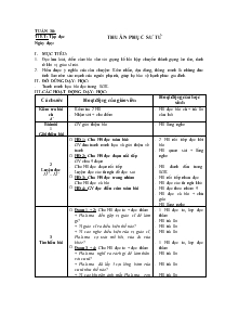 Giáo án môn Tiếng Việt lớp 5 - Tuần 30