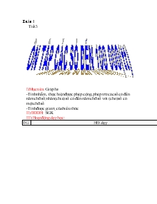 Giáo án môn Toán khối 4 - Tiết 3: Ôn tâp các só đén 100 000 (tiếp)