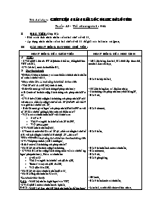 Giáo án môn Toán khối 4 - Tuần 13