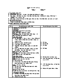 Giáo án môn Toán khối 4 - Tuần 19