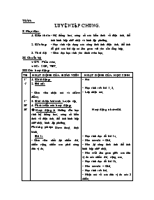 Giáo án môn Toán lớp 5 - Tuần 24