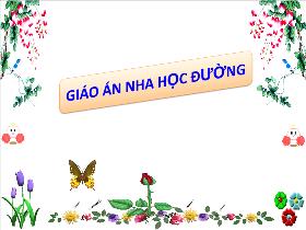 Giáo án Nha học đường: Phương pháp chải răng - Thực hành khối 4