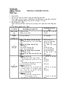 Giáo án Tập đọc: phong cảnh Đền Hùng