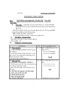 Giáo án Thể dục khối 5