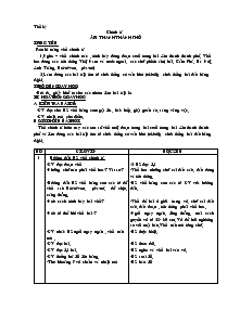 Giáo án Tiếng Việt lớp 3 - Phần Chính tả -  Tiết 34: Âm thanh thành phố