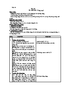 Giáo án Tiếng Việt  lớp 3 - Phần Tập viết - Tiết 10: Ôn chữ hoa g (tiếp theo)