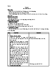 Giáo án Tiếng Việt  lớp 3 - Phần Tập viết - Tiết 16: Ôn chữ hoa m