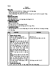 Giáo án Tiếng Việt  lớp 3 - Phần Tập viết - Tiết 32: Ôn chữ hoa x